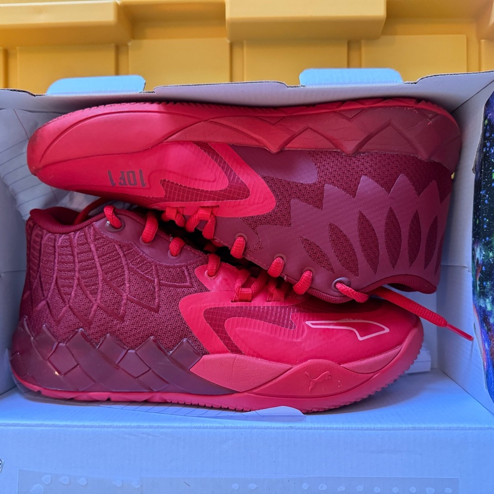 Puma LaMelo MB.01 (Intense Red) Men's US 8.5